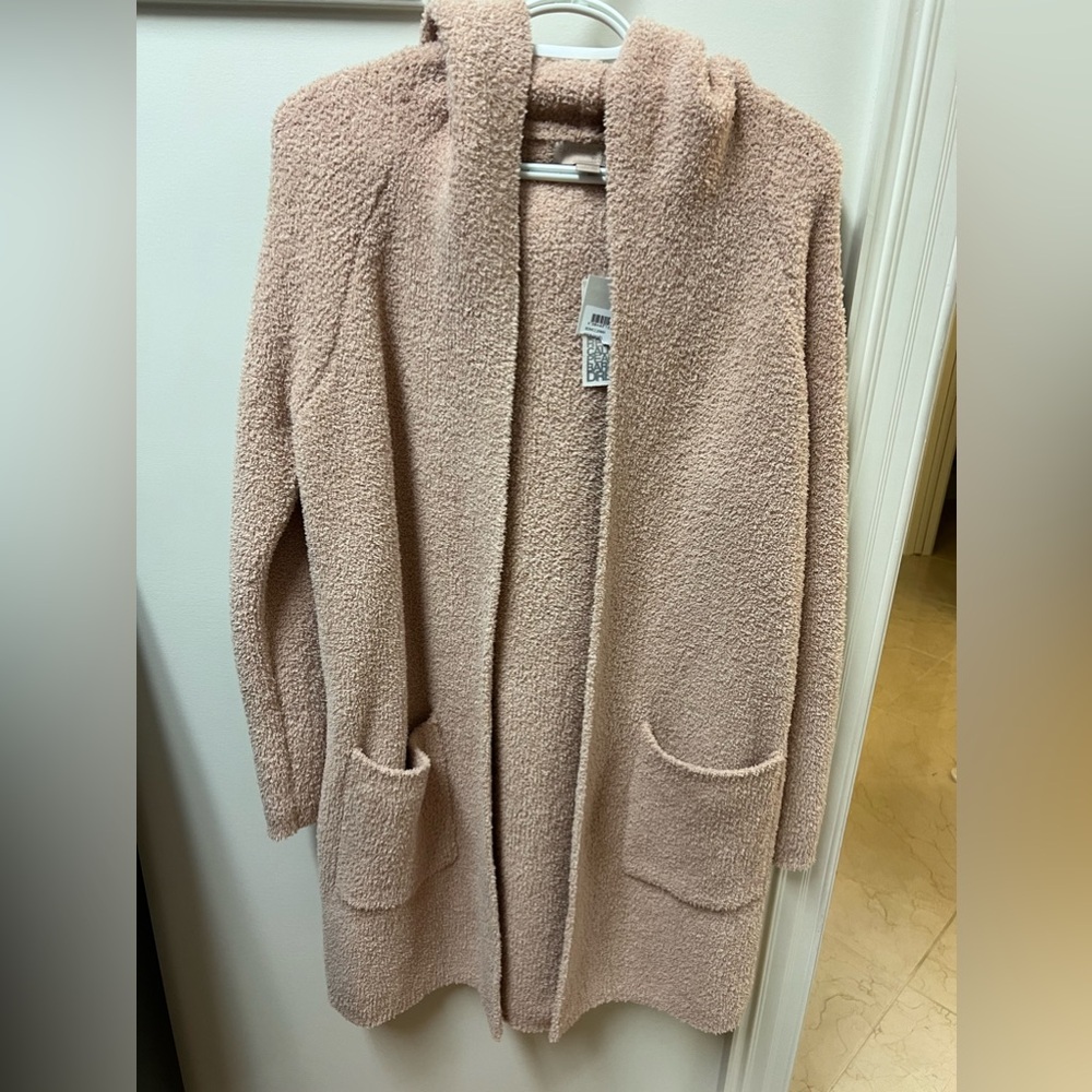 Camel Barefoot Dreams Cardigan